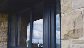 grey aluminium window