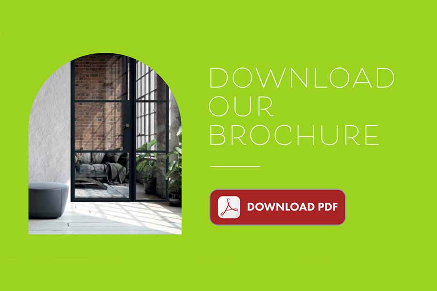 Aluspace internal aluminium door brochure download
