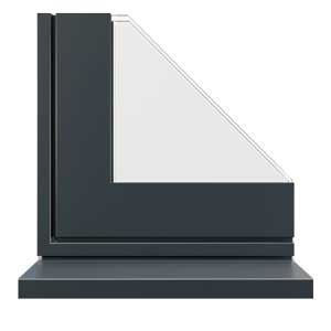 anthracite grey aluminium windows