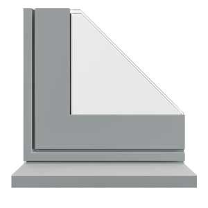 squirrel grey aluminium windows