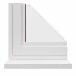 white prestige aluminium windows