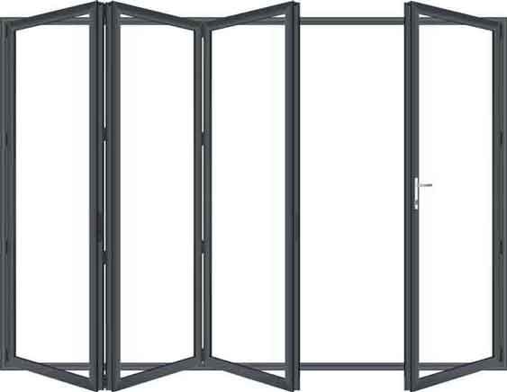 4 Panel Aluminium Bifold Doors 431