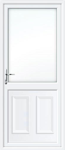 Clinton Half Panel UPVC Back Door