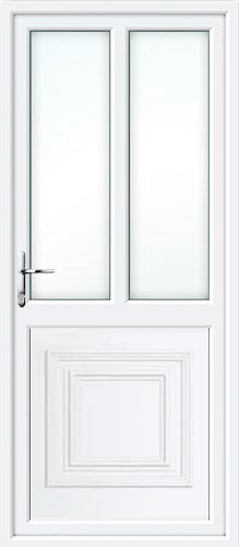 Reagan Half Panel Dual Glazed UPVC Back Door