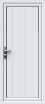 Tongue & Groove Solid Panel UPVC Back Door