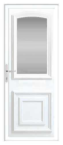 Bordeaux Glazed UPVC Back Door