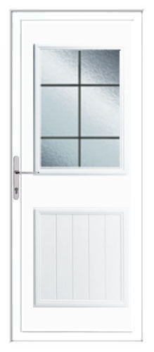 Chester Square Lead UPVC Back Door