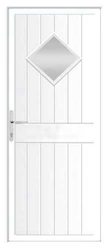Cornwall Glazed UPVC Back Door