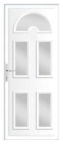 Georgian 5 Glazed UPVC Back Door