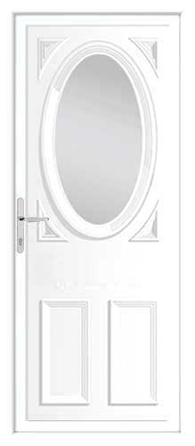 Warwick Glazed UPVC Back Door