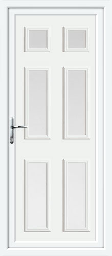 Wilson Six Glazed UPVC Back Door