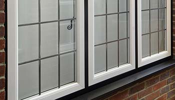 grey flush windows