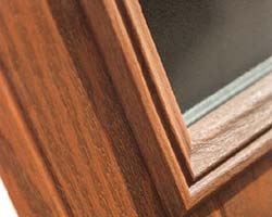 oak composite door