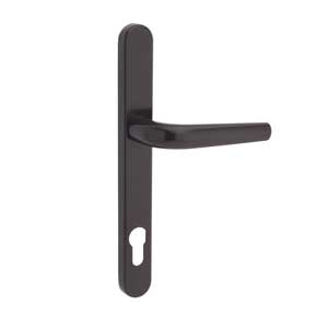 black lever lever door handles