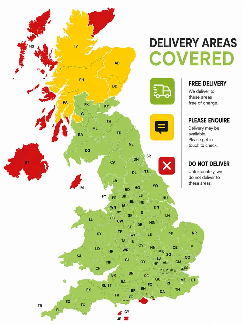 house of windows delivery area