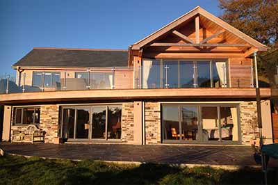 grey patio doors
