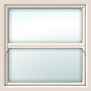 cream sliding sash window