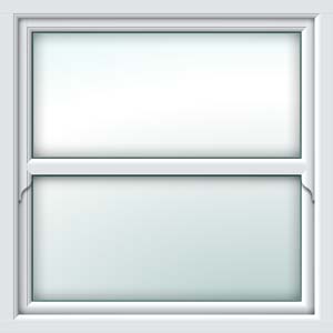 white sliding sash window
