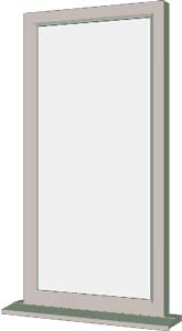 Agate Grey UPVC Window Style 1