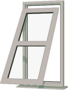 Agate Grey UPVC Window Style 132