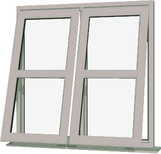 Agate Grey UPVC Window Style 133