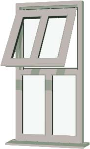 Agate Grey UPVC Window Style 146