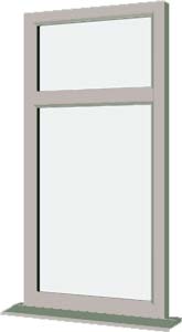 Agate Grey UPVC Window Style 2