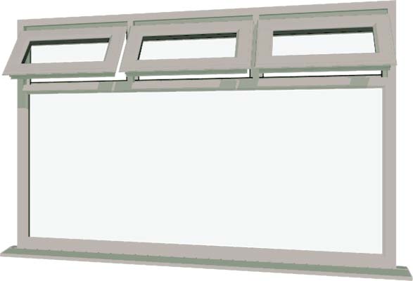 Agate Grey UPVC Window Style 23