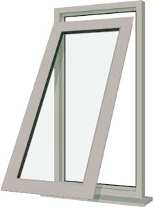 Agate Grey UPVC Window Style 3
