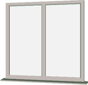 Agate Grey UPVC Window Style 35