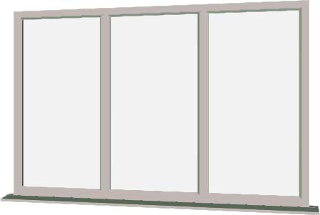 Agate Grey UPVC Window Style 36