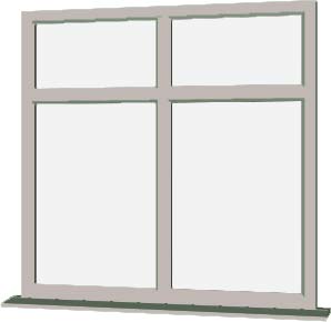 Agate Grey UPVC Window Style 37
