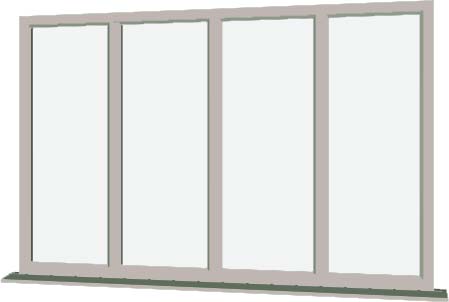 Agate Grey UPVC Window Style 38