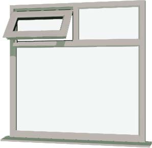 Agate Grey UPVC Window Style 44