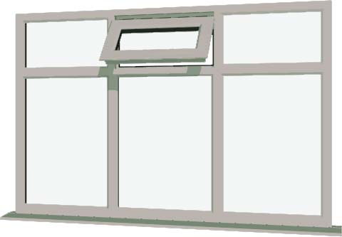 Agate Grey UPVC Window Style 78