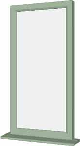 Chartwell Green UPVC Window Style 1