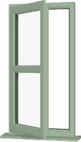 Chartwell Green UPVC Window Style 177