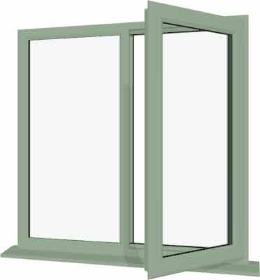 Chartwell Green UPVC Window Style 19