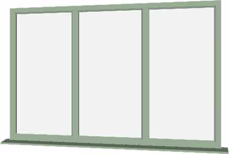 Chartwell Green UPVC Window Style 36