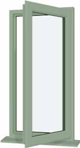 Chartwell Green UPVC Window Style 5