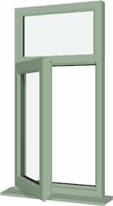 Chartwell Green UPVC Window Style 8
