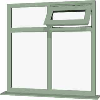 Chartwell Green UPVC Window Style 81
