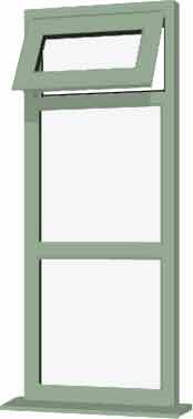 Chartwell Green UPVC Window Style 88