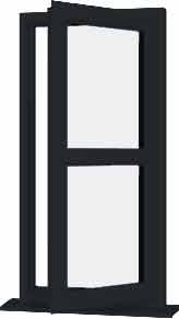 Grey UPVC Window Style 178