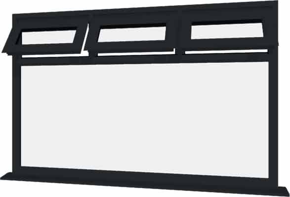 Grey UPVC Window Style 23