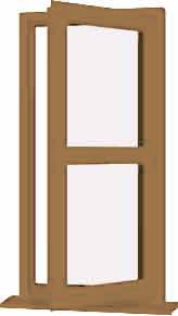 Irish Oak UPVC Window Style 178