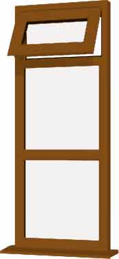 Oak UPVC Window Style 88