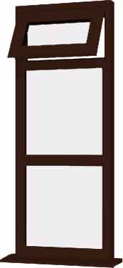 Rosewood UPVC Window Style 88