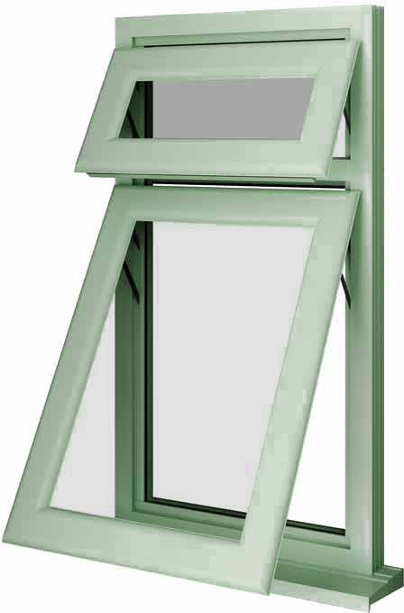 Chartwell Green UPVC Window Style 10