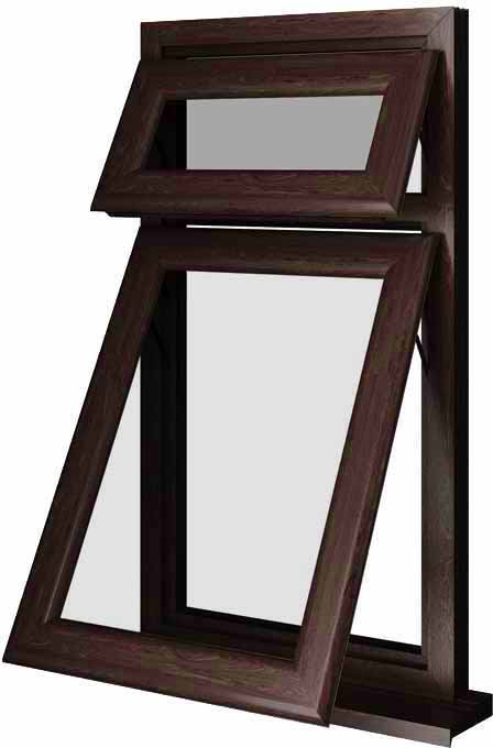 Rosewood UPVC Window Style 10